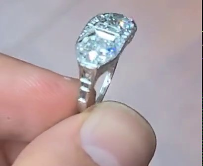 Platinum Ring Vintage Art Deco Filigree 2.30ct Natural Old Euro Cut Diamond Circ 1920's - Etsy