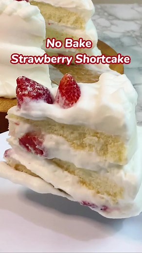 Easy No-Bake Strawberry Shortcake Recipe