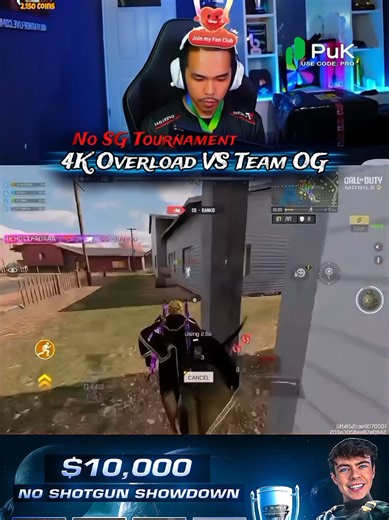 4K Overload vs Team OG - Ferg Tournament Highlights