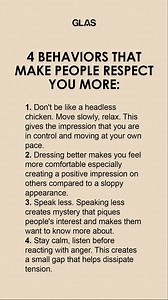 4 Behaviors that make people respect you more | GLAS Video