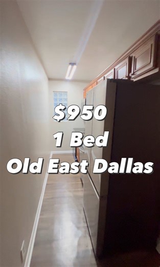 $950 and the kitchen of someone else’s dream !!! But you can’t beat the price !! If you want to know more fill out the form in my bio !! #rent #dallas #realtor #fyp