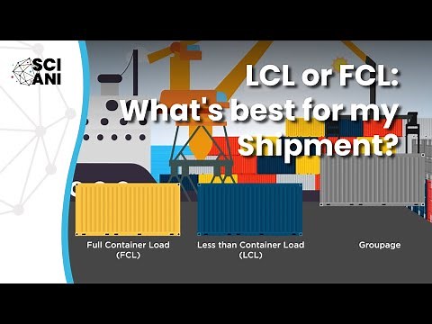 LCL vs Full Container Load: which is better for my shipment?