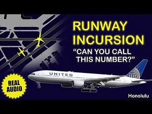 Runway incursion. United Boeing 777 entered runway without clearance at Honolulu. Real ATC