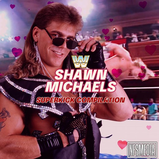 Shawn Michaels Superkick Compilation (WWE 1993) So this was the year that HBK started to use it as a finisher, and starting about mid way through the year, he started calling it "Sweet Chin Music". So for clarities sake, I called it "Superkick" for this year. Sue me.