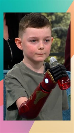 Caleb demonstrates his brand new bionic arm, whilst Mum Sammy reflects on how it will change his life for the better. | This Morning