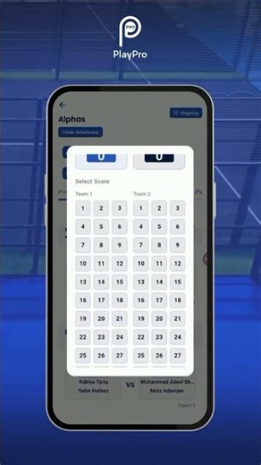 Americano at PlayPro!