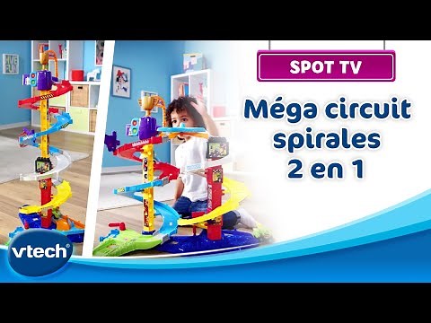 Tut Tut Bolides - Méga circuit spirales 2 en 1, presque 1 mètre de hauteur ! | VTech