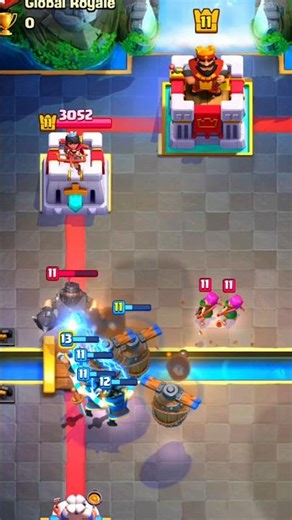 The FLYING MACHINE "AERO-SHOCK" is a Cheat Code 🚁(14k Trophy Meta) #Shorts #ClashRoyale #USA #Gaming