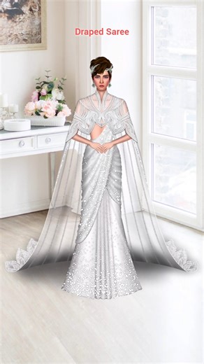 Digital Fashion Illustrations by Sanyam Kr. Jain #shorts #youtubeshorts