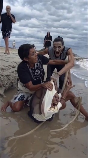 ghost on beach 😱😱 real ghost #horror #ytshorts #shorts