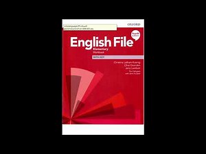 LISTENING English File 4e Elementary WB 4.4