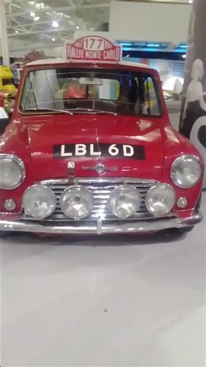 Monte Carlo rally mini Coopers Paddy Hopkirk #mini #rally #britishmotormuseum