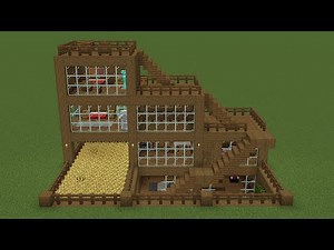 Minecraft - How to build a Huge Survival Base House