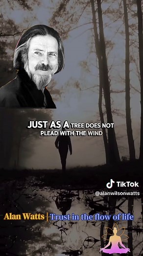 #alanwatts #philosophy #wisdom #awakening #inspiration Alan Watts Speaking on Letting go and not Controlling to see the natural flow of life in other worlds Dance with the rhythm of life. Alan Watts reminds us that attachment creates suffering, while trust in the flow of life brings ease. When you stop grasping, you discover that what truly belongs with you was never running away. Let go of the chase. Let life meet you where you are.