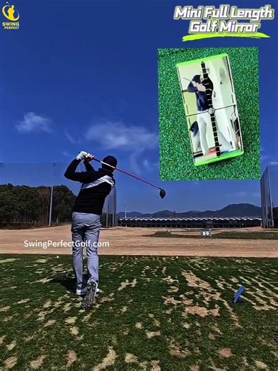 Mini Full-Length Golf Mirror