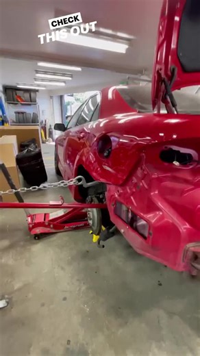 Removing Quarter Panel Damage with Porta Power & Pogo Stick