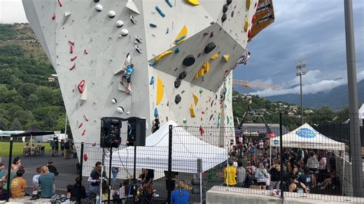 Briançon: la ville veut rebondir après la perte de l'organisation de la coupe du monde d'escalade