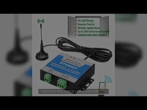 RTU5024 GSM Gate Opener Relay Switch Wireless Remote Control Door Access Long Antenna Free Call 850/