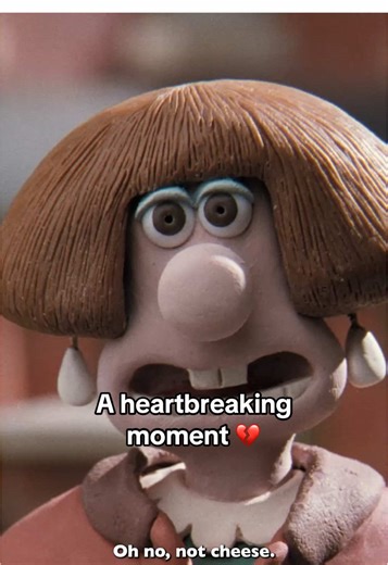 Wallace's Heartbreak Over Cheese 😢💔