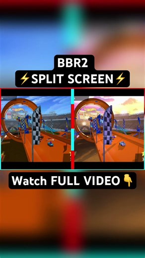 Split Screen Mode - El Zipo VS Roxie Roller || Beach Buggy Racing 2