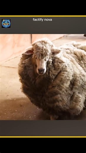 Big fluffy sheep hair trimming 🐑✂️| #facts #fadas