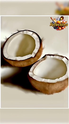 NexusArtlab Presents:🫟Satisfying Realistic Painting a Coconut From Scratch#DigitalArt #ProcreateArt