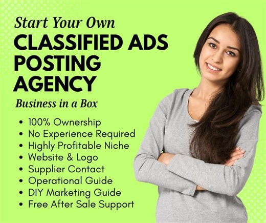 Start Your Own Classified Ads Posting Agency - Etsy