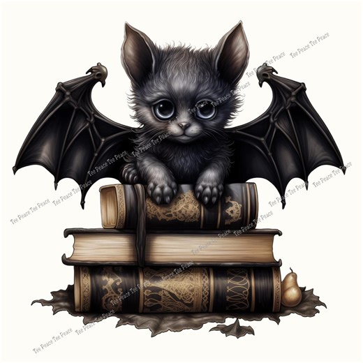 Bat Books Fabric Panel, Quilt Sewing Square, Multiple Sizes, Fc5c - Etsy