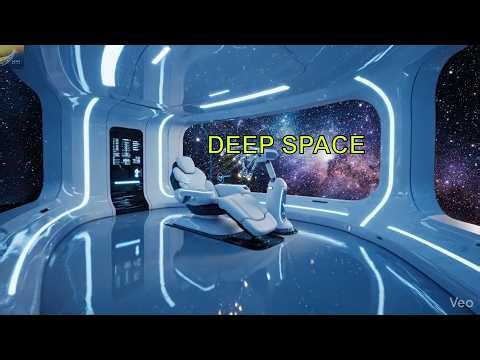SpaceShipJourney Through the Galaxy: Futuristic Spaceship Interior | Relaxing Space Ambience