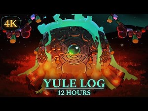 Hades II - Witch of the Crossroads Yule Log [4k]