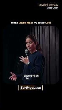 When Indian Mom Tries To Be Cool 😂 | Swati Sachdeva Comedy