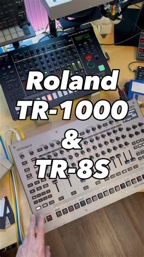 Roland TR-8S & TR-1000 #tr1000 #tr8s #rolandtr1000 #tr808 #tr909 #tr707 #tr8 #tr626