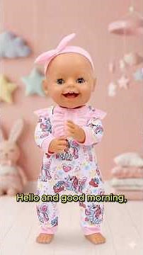 Baby Born Good Morning Song ☀️ | Animated Pretend Play & Sing Along Fun!