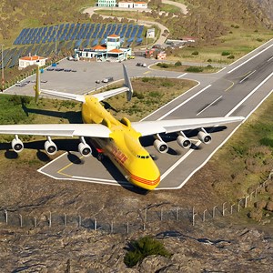 44K views · 424 reactions | Impossible Antonov DHL Takeoff From Shortest Runway | Smilo Aviation | Facebook