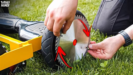 I Built a Hoverboard Lawn Mower - And It Actually Works!