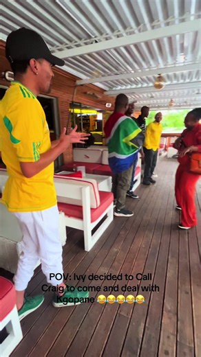 Ivy @Molobane Maja decided to Vuta Craig for Kgopane 💣💣💣🔥🔥🔥🔥😂😂😂 #skeemsaam #fyp #viral #afcon2025 #bafanabafana