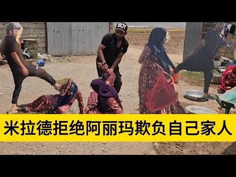 米拉德和哈琳娜最新后续，阿丽玛的生活被米拉德给打破，开始疯狂的朝着米拉德和家里人实施伤害，阿丽玛被狠狠的抽打了一顿