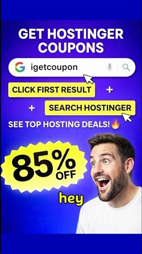 how to get hostinger coupon code.. Hostinger Coupon Code 85% OFF Hostinger Coupon Code 2026