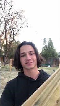 Building A Tree House Ladder | TikTok: @crowboy69
