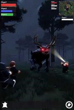 Fight with the Deer in the forest. Roblox animation #roblox #bloxhub #animation