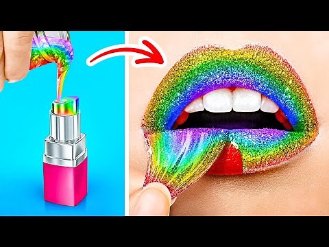 MAKEUP HACKS TO RULE THE SCHOOL | Quick & Easy Beauty Tips by 123GO! SCHOOL
