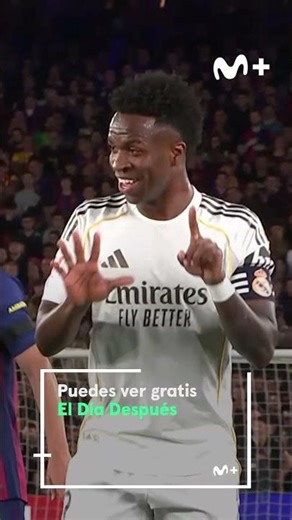El gesto de Vinicius a la afición del FC Barcelona. #ElDíaDespués
