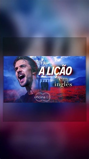 A LIÇÃO OFICINA G3 em inglês - (Cover IA) #Shorts