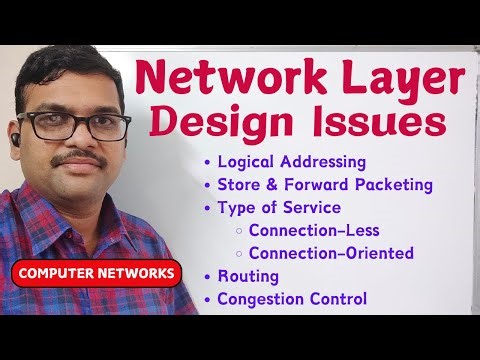 Network Layer Design Issues Explained Simply || Routing || Congestion Control || Computer Networks