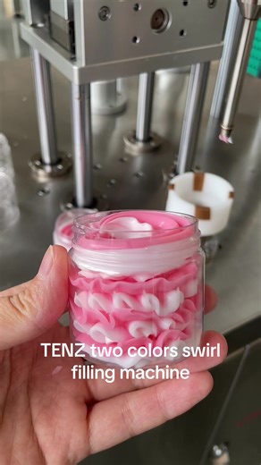 TENZ Two-Color Swirl Filling Machine