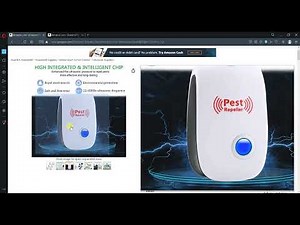 Electronic Plug-in Sonic Repellent pest Control for Bugs Roaches Insects Mice Spiders Mosquitoes A++