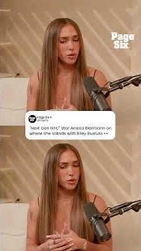 "Next Gen NYC" star Ariana Biermann says she always wants to stay friends with Riley Burruss #shorts