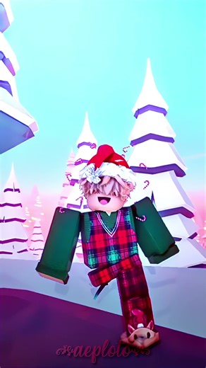 Walking in to winter wonderland❄️🎅🏼#roblox #shorts