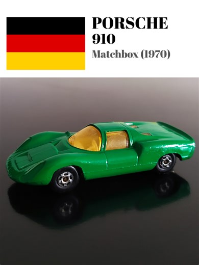 ⠀🇩🇪 PORSCHE 910 🇩🇪 ⠀🔸Model: Matchbox (Lesney) ⠀🔸Material: metal/plastic ⠀🔸Scale: 1/64 ⠀🔸Production year: 1970 ⠀🔸made in England 🏴󠁧󠁢󠁥󠁮󠁧󠁿 ⠀🔸Handmade Resto-Custom by @dacota.modelkits (DMK) ⠀#Matchbox #Diecast #DiecastCars #DiecastCollecto #ToyCars