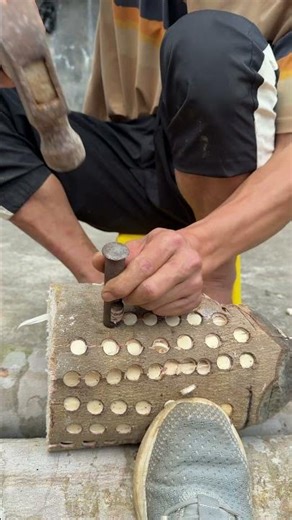 Traditional plug making method
